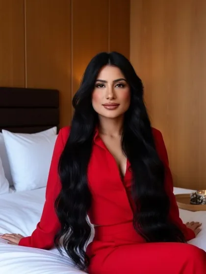 Karine photo 1 in Dubai: 30 years old, latina, slim, black hair, 167 cm, 55 kg, C bust