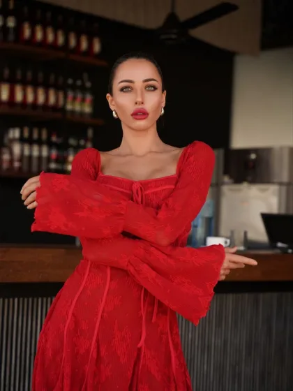 Lyra photo 3 in Bawshar: 21 years old, slim, black hair, 170 cm, 49 kg, C bust