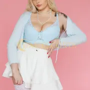 Eyfridur photo 3 in Lyon: 22 years old, european, slim, blonde hair, 179 cm, 65 kg, Large bust