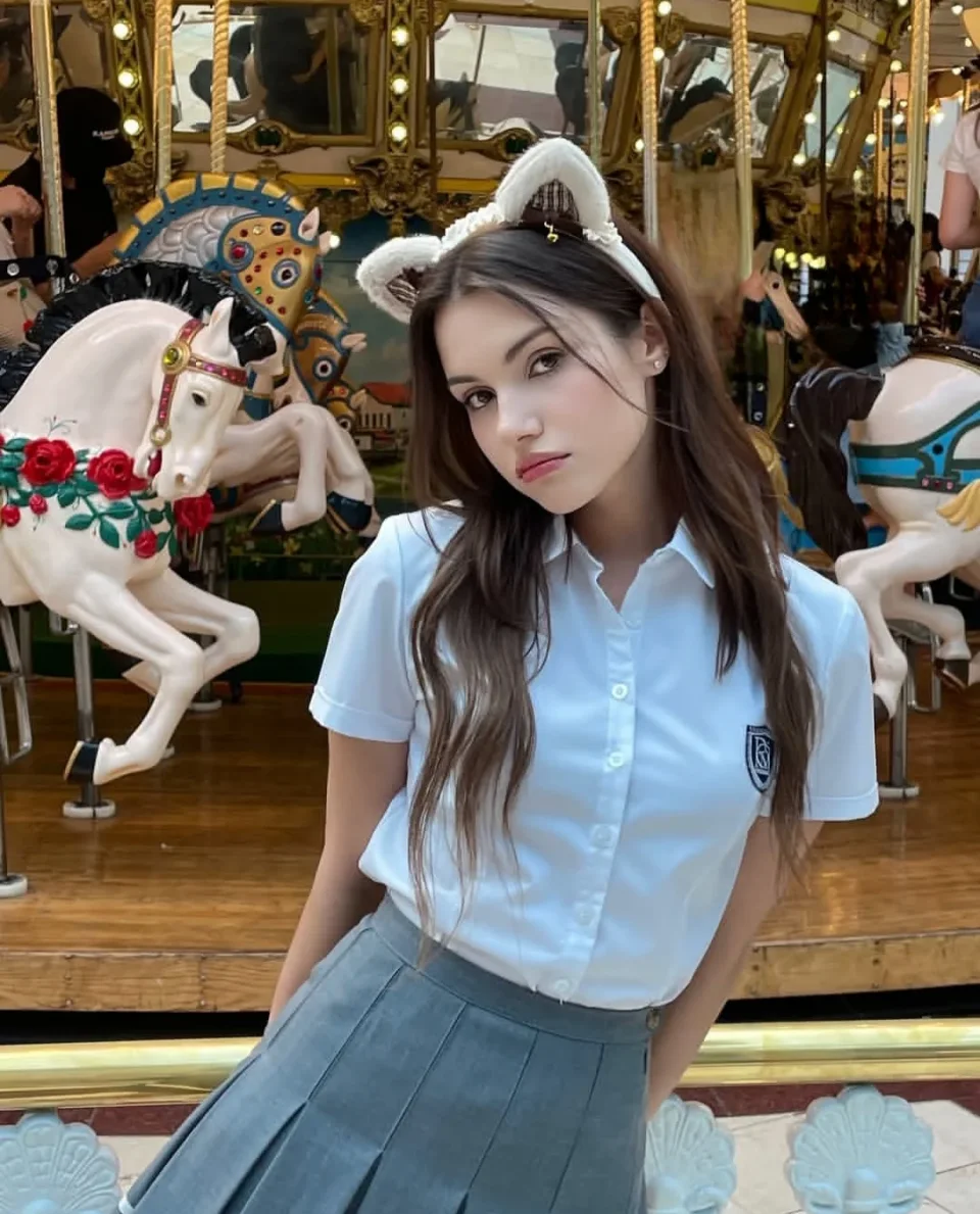 Corrine photo 1 in Abu Dhabi: 21 years old, european, slim, brown hair, 170 cm, 52 kg, B bust